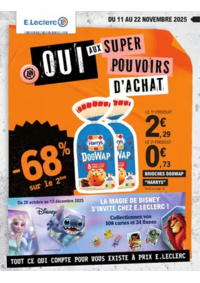 Prospectus E.Leclerc QUAEDYPRE : Oui aux super pouvoirs d'achat