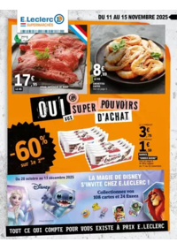 Prospectus E.Leclerc ST ETIENNE DE FONTBELLON : La magie de Disney