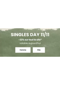 Prospectus Roxy Arcueil : -22% sur tout le site* valable aujourd'hui