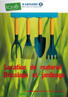 Location de materiel - Bricolage et jardinage - E.Leclerc