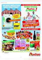  AUCHAN  FAIT SON CHAPITEAU - Auchan